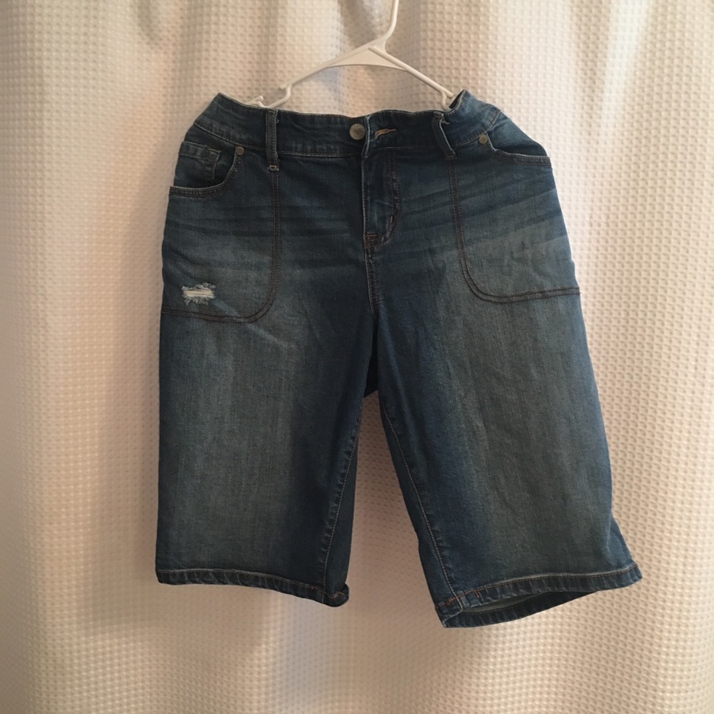 Torrid Denim Bermuda Shorts 18